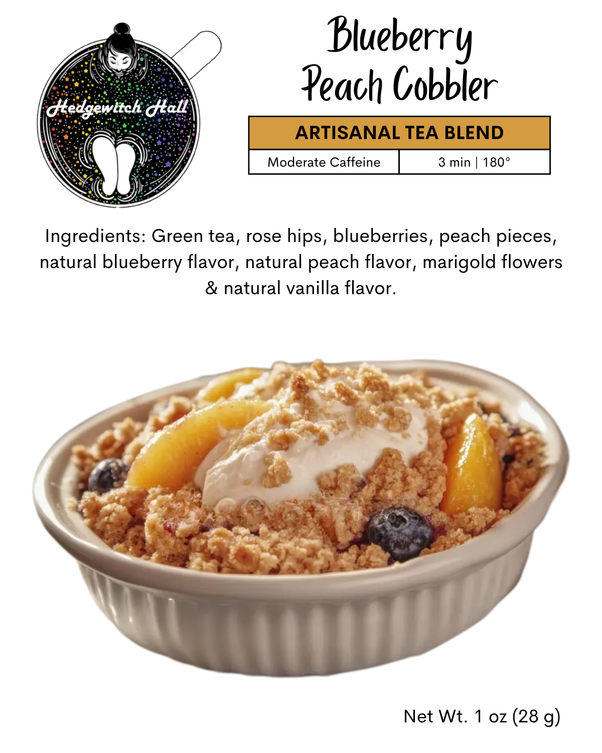 Blueberry Peach Cobbler