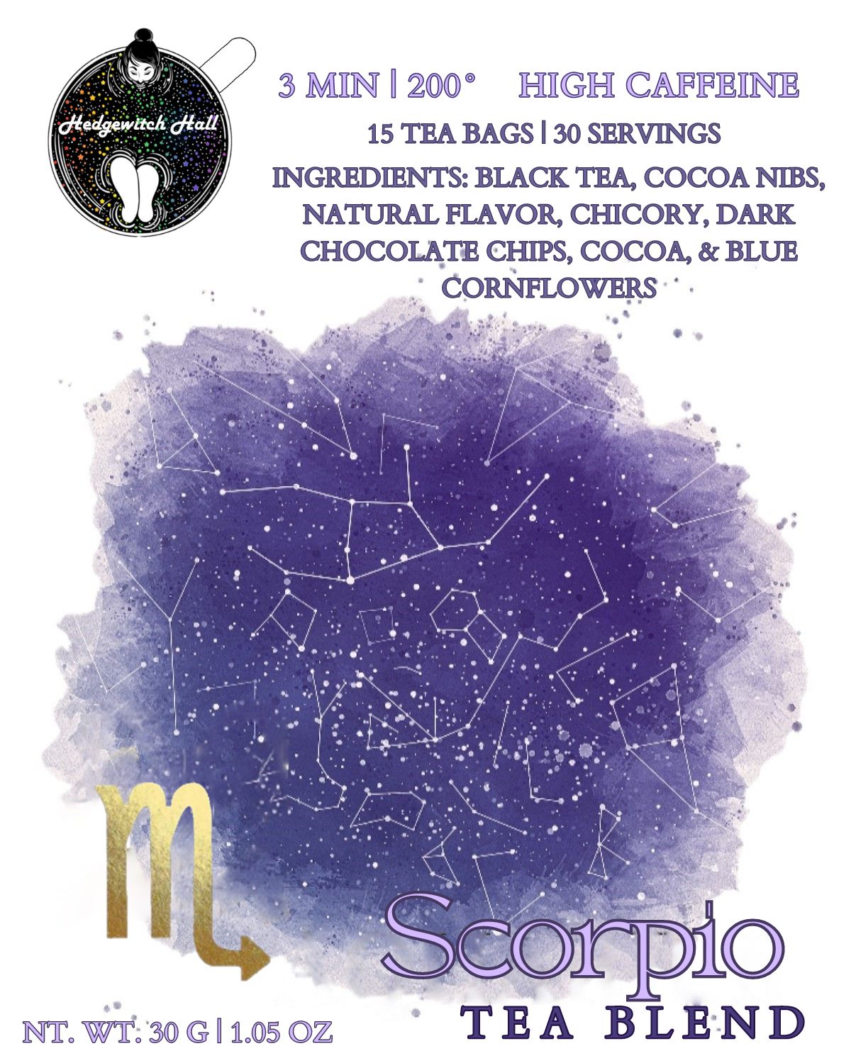 Scorpio Product Label