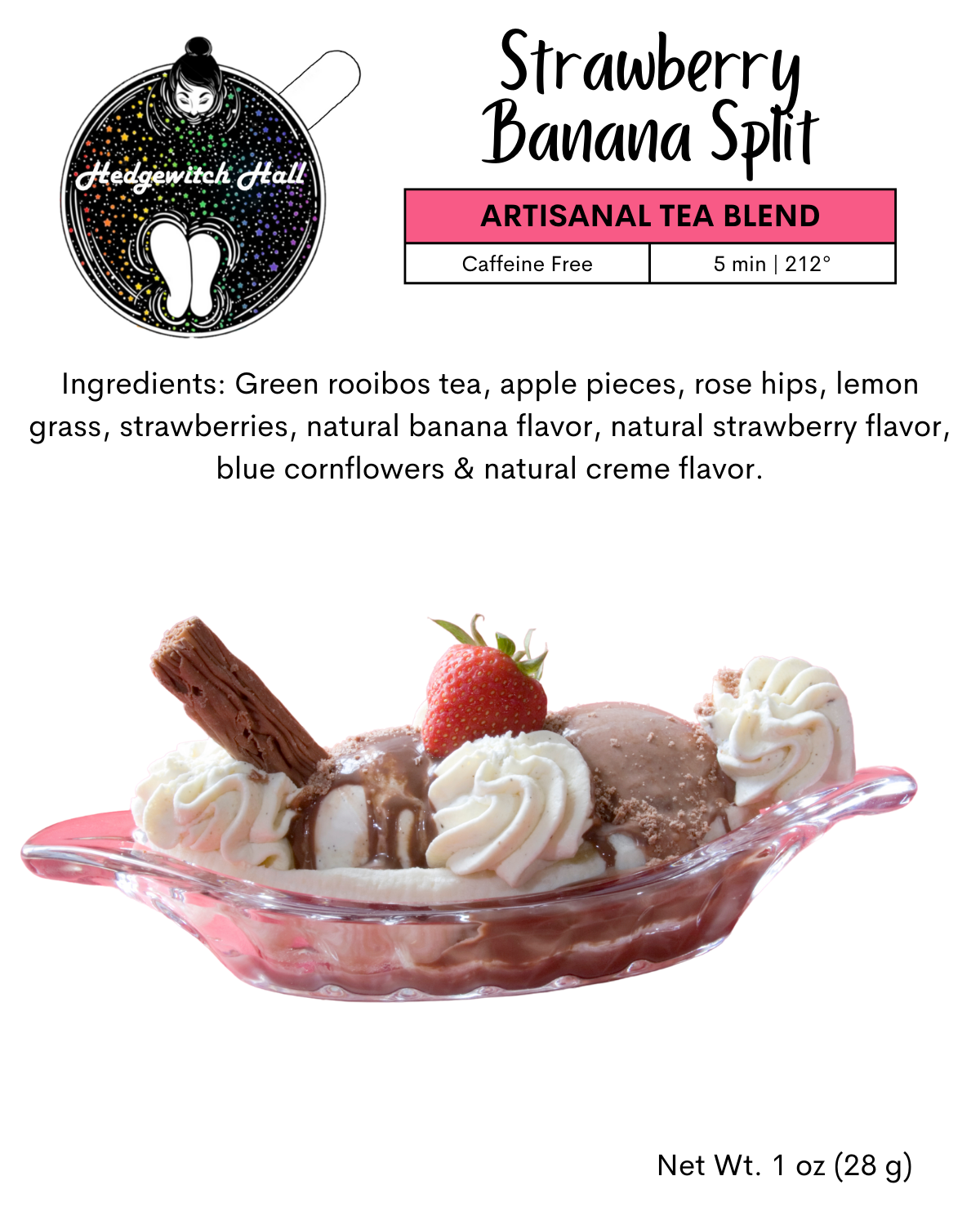 Strawberry Banana Split